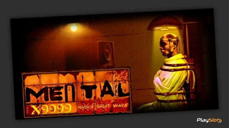 Mental slot game intro image.