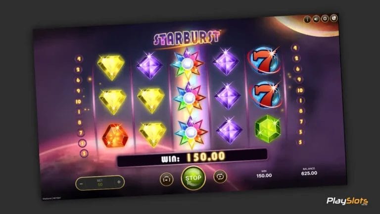 Starburst wild feature.