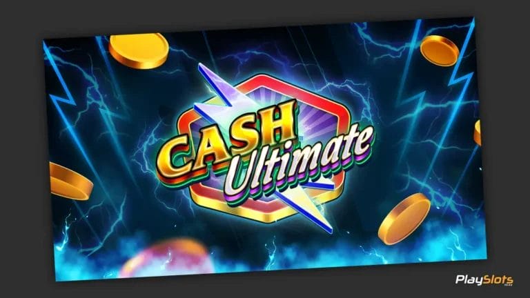 Cash Ultimate slot game intro image.