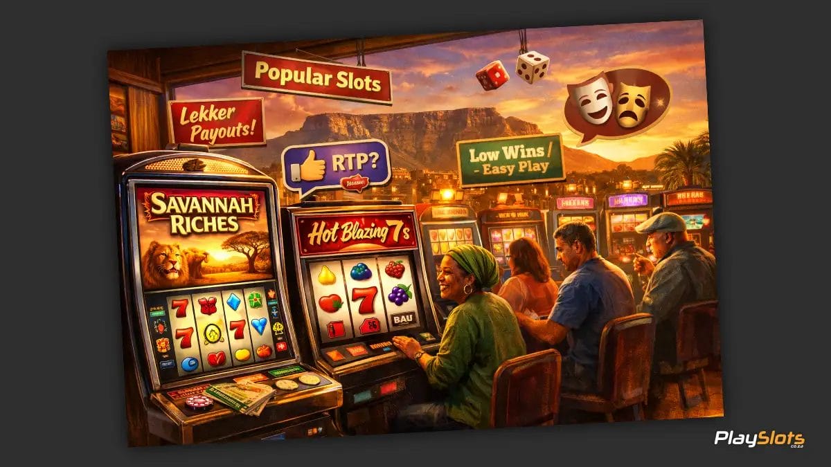 How do SA players choose slot games?